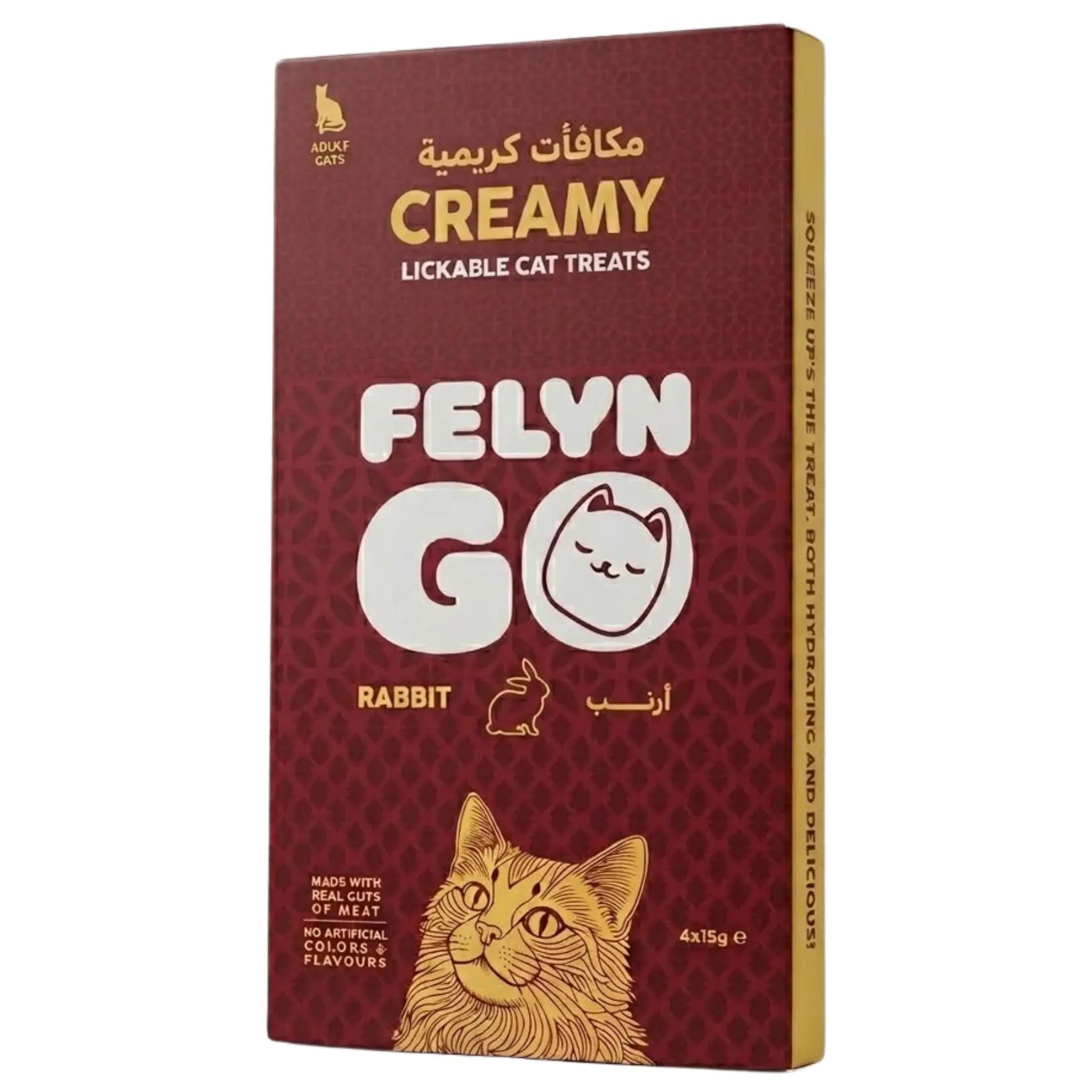 Felyn Go Creamy Lickable Treats Rabbit Sachet Felyn Go Core