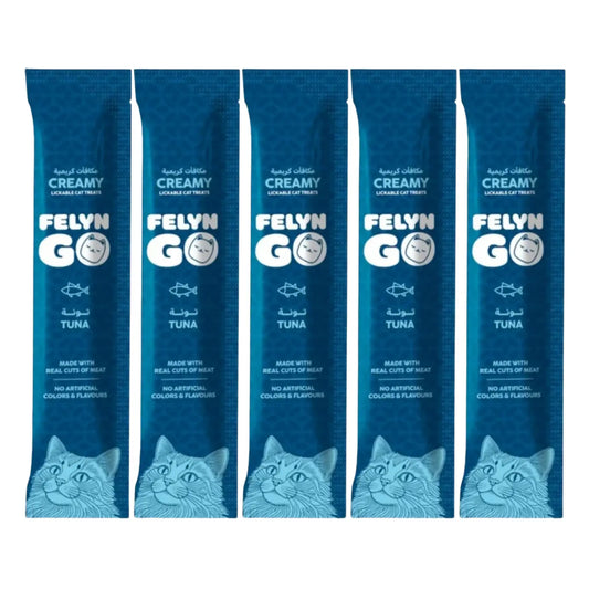 Felyn Go Creamy Lickable Treats Tuna Sachet Felyn Go Core