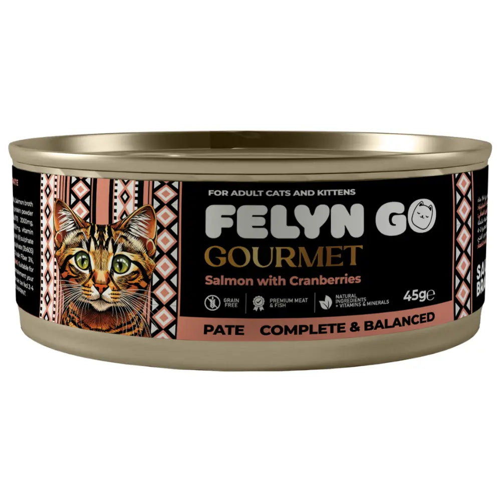 Felyn Go Gourmet Salmon With Cranberries Pate Felyn Go Gourmet