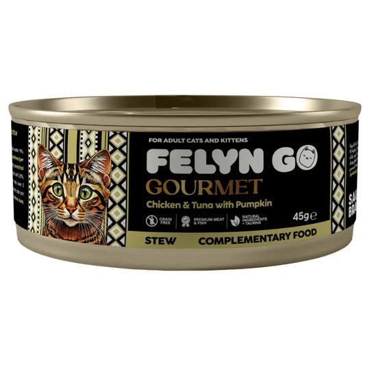 Felyn Go Gourmet Chicken & Tuna With Pumpkin Stew Felyn Go Gourmet