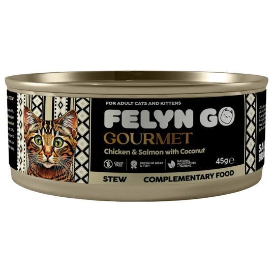 Felyn Go Gourmet Chicken & Salmon With Coconut Stew Felyn Go Gourmet