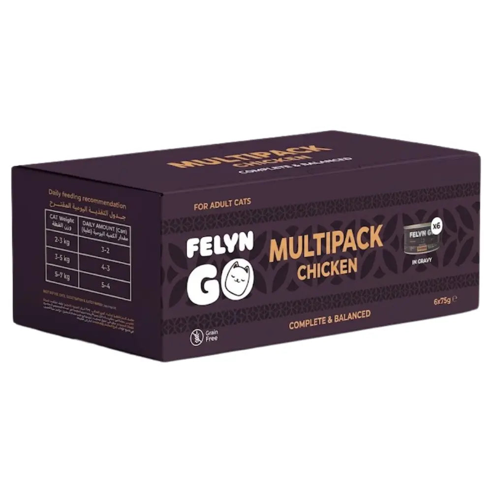 Felyn Go Multipack Chicken In Gravy Felyn Go Core
