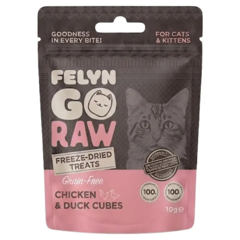 Felyn Go RAW Chicken and Duck Cubes Felyn Go Raw