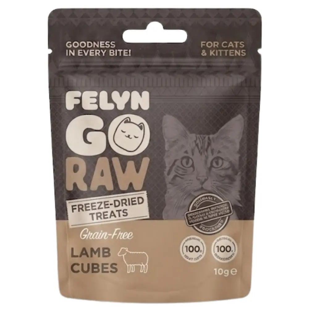 Felyn Go RAW Lamb Cubes Felyn Go Raw