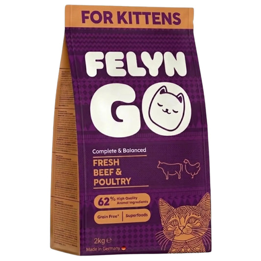 Felyn Go Fresh Beef And Poultry Kitten Felyn Go Core