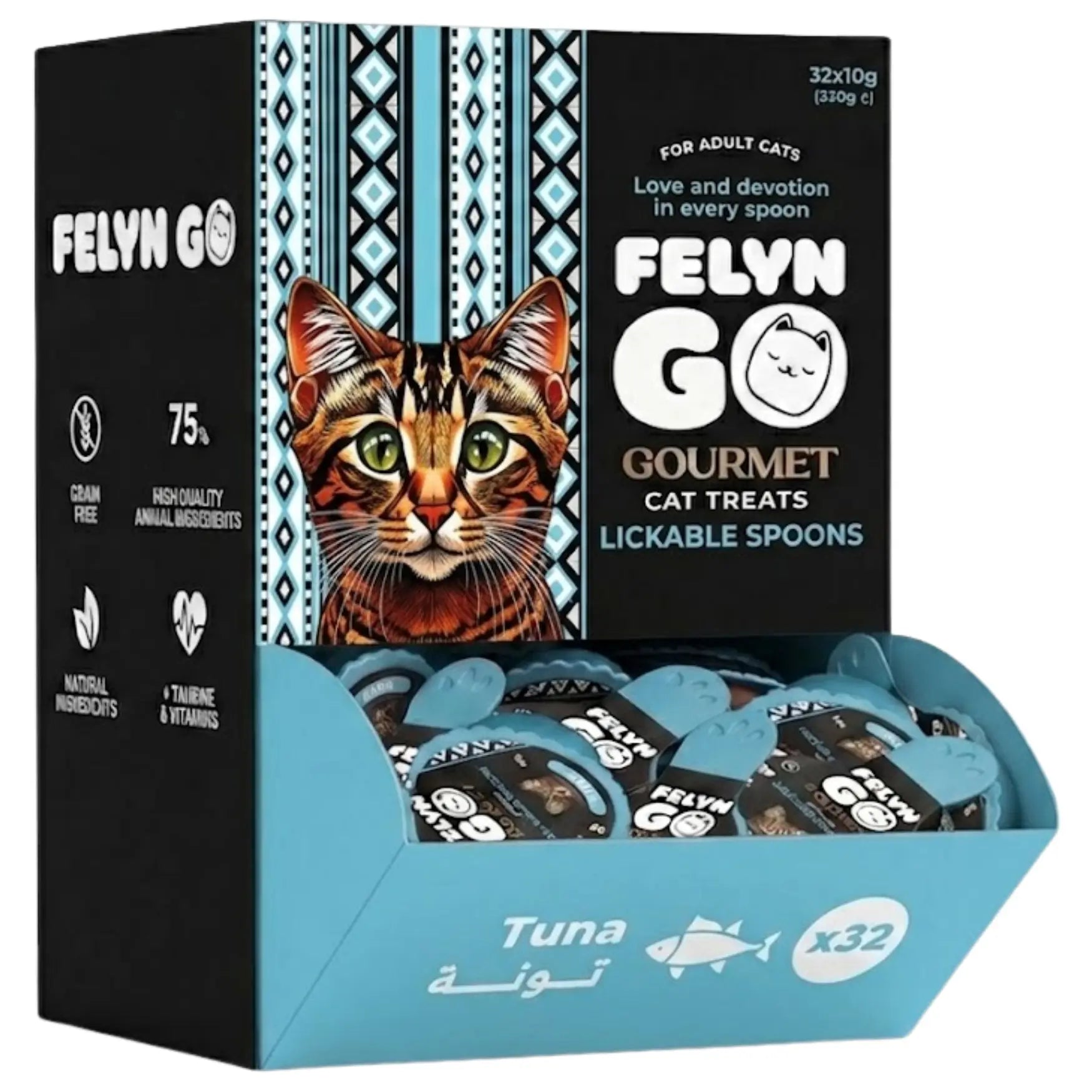 Felyn Go Gourmet Lickable Spoons Tuna Felyn Go Gourmet