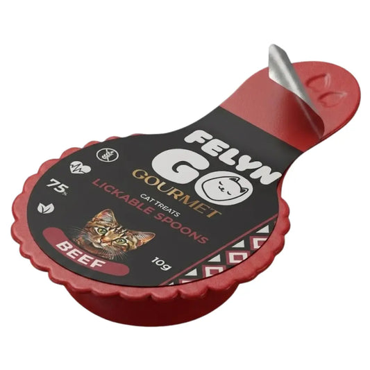 Felyn Go Gourmet Lickable Spoons Beef Felyn Go Gourmet