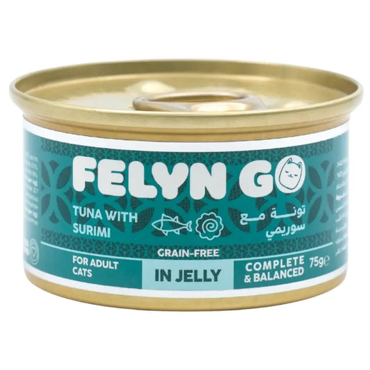 Felyn Go C&B Cans Tuna With Surimi In Jelly Felyn Go Core