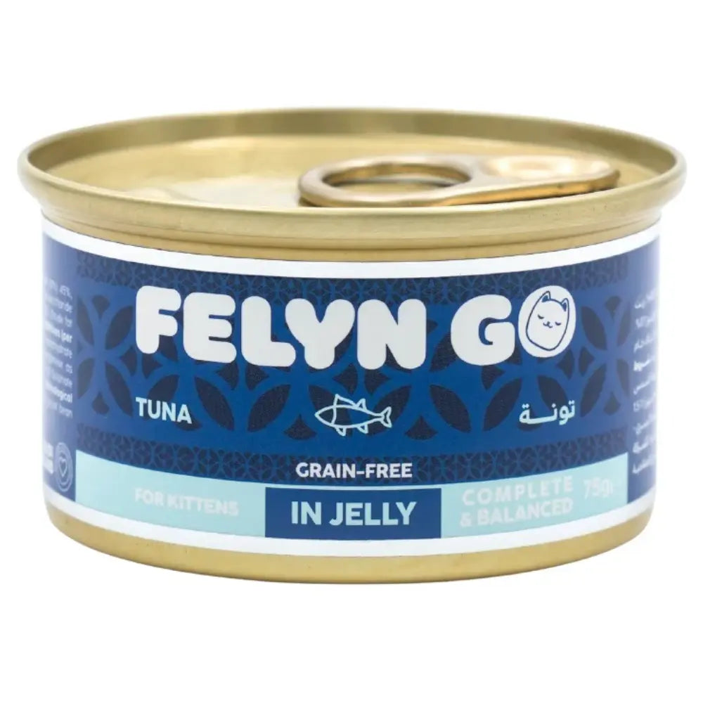 Felyn Go C&B Cans Tuna In Jelly For Kittens Felyn Go Core