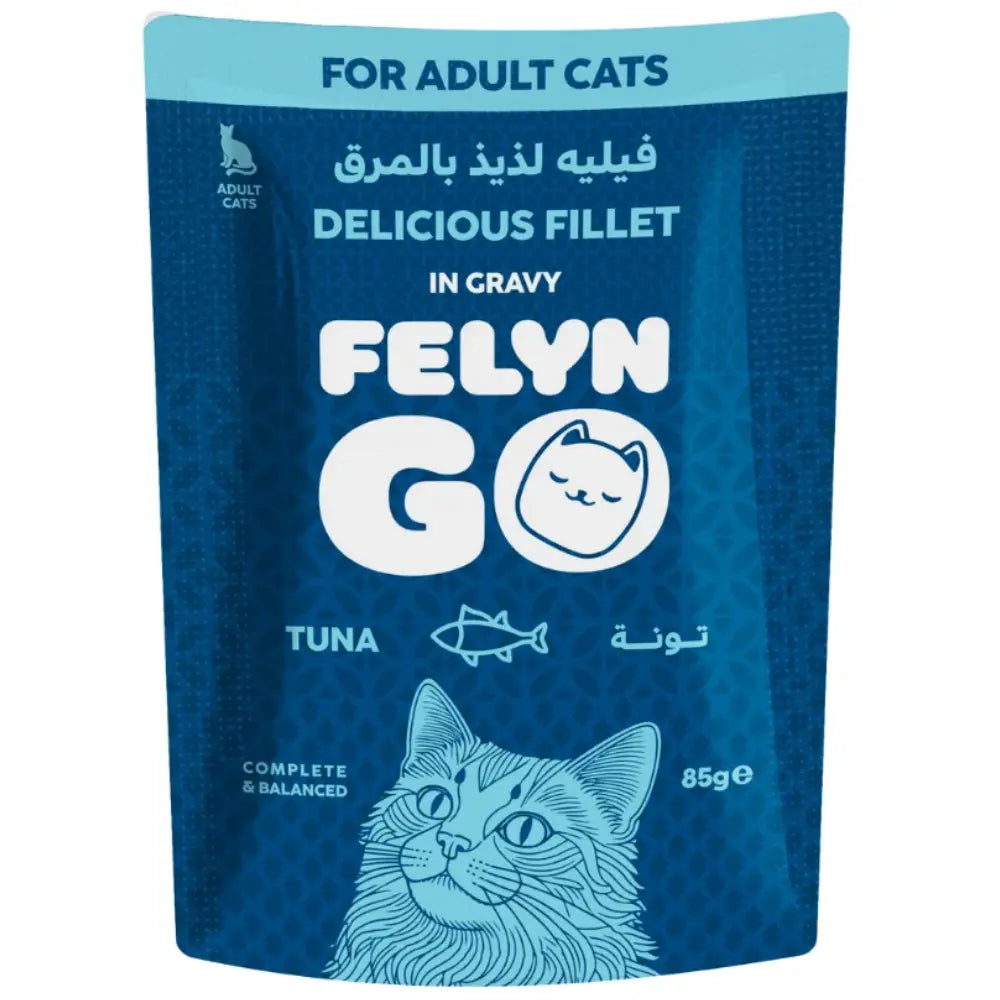 Felyn Go C&B Chunks In Gravy Tuna Pouch Felyn Go Core