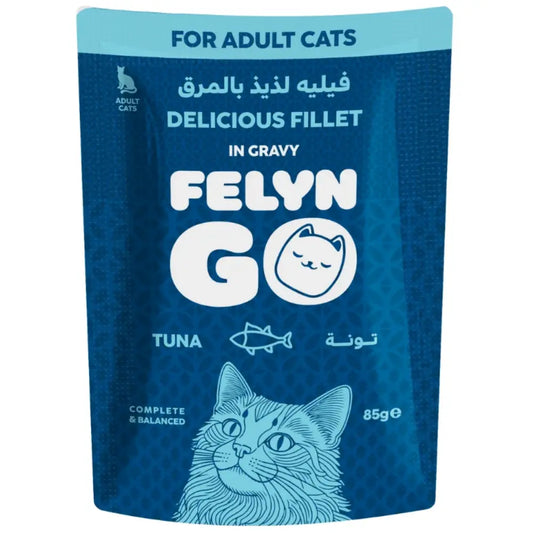 Felyn Go C&B Chunks In Gravy Tuna Pouch Felyn Go Core