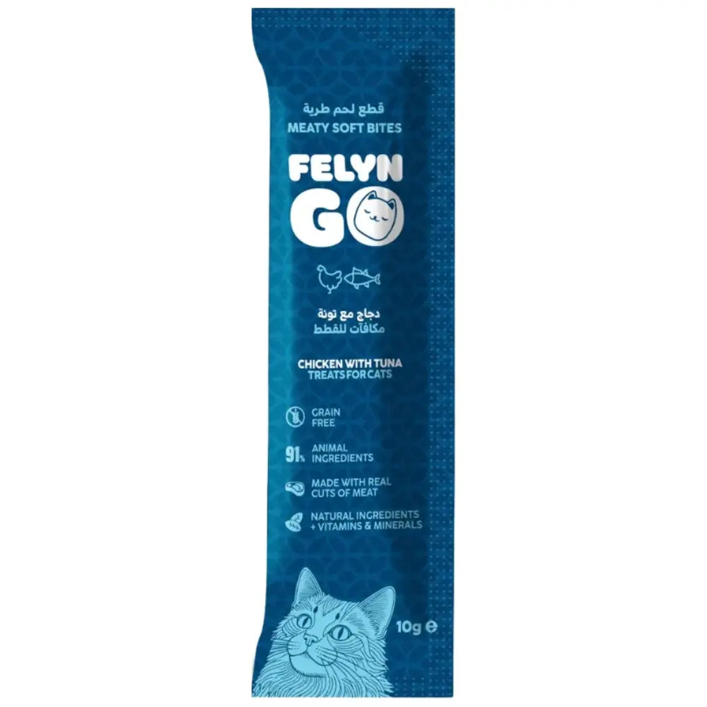 Felyn Go Soft Bites Chicken & Tuna Pouch Felyn Go Core