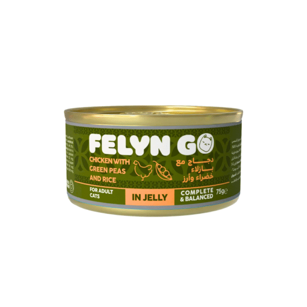 Chicken & Rice With Green Pea In Jelly