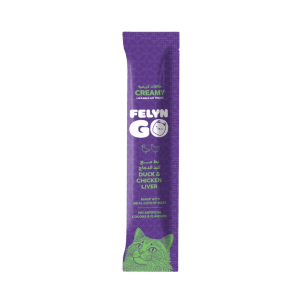 Creamy Lickable Cat Treats Duck & Chicken Liver